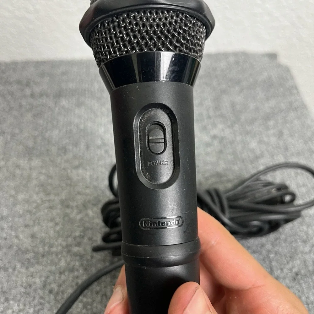 Nintendo Wii U Microphone WUP-021 Wired USB Tested and Working